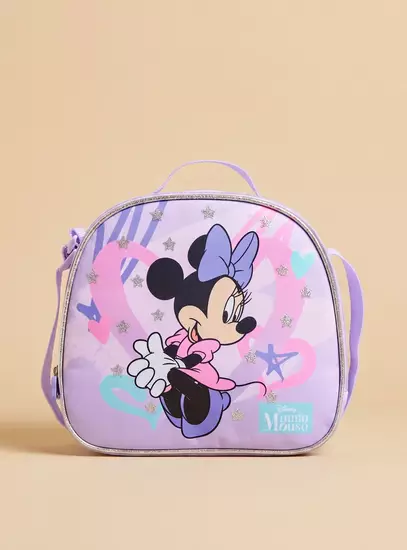 Minnie Mouse Print 5-Piece Trolley Backpack Set8