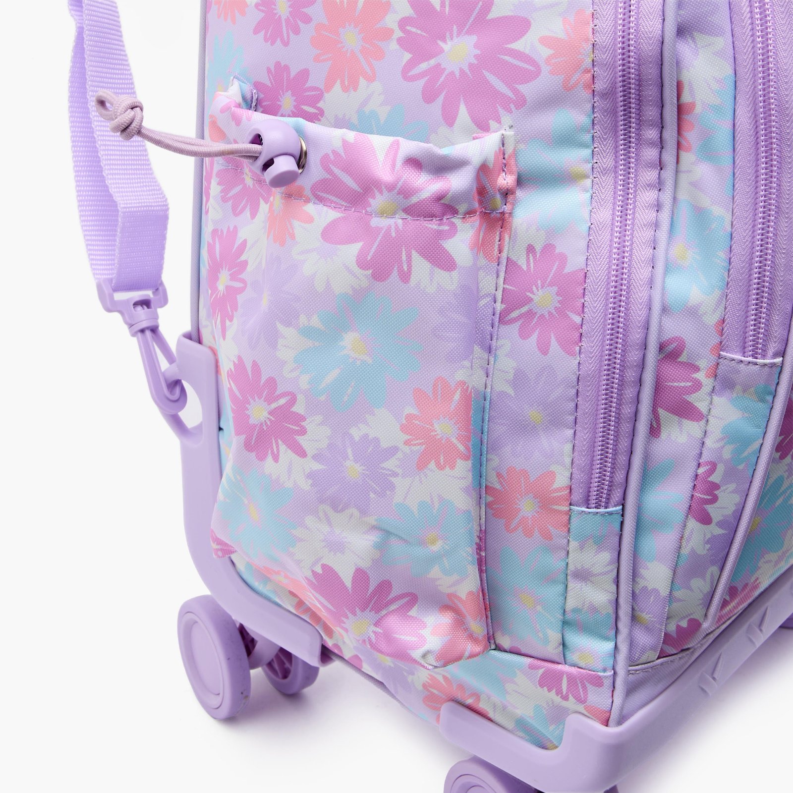 New Expressions Printed 3-Piece Trolley Backpack Set5