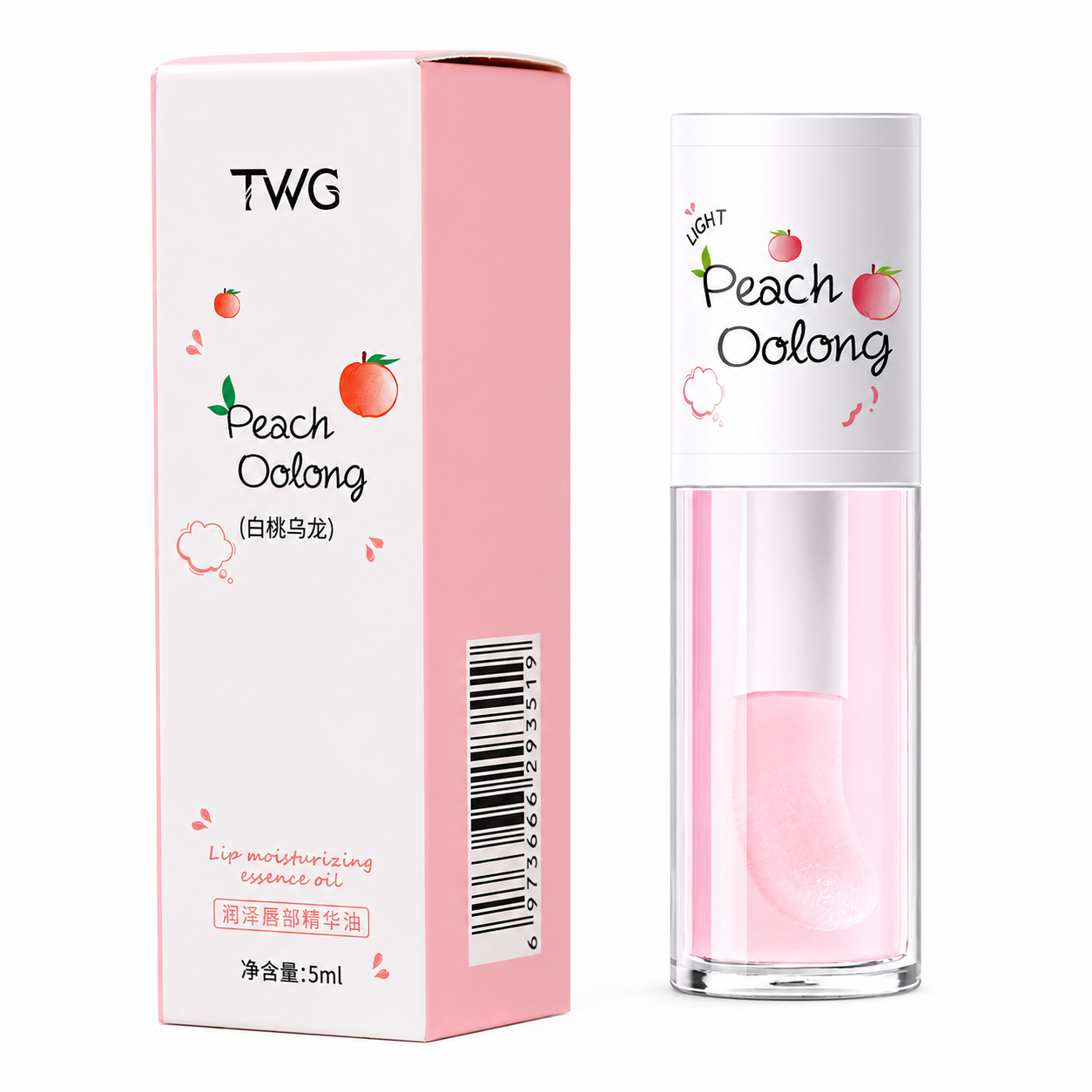 Peach Oolong Lip Oil (5ml)2
