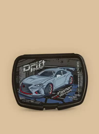 Racing Print 5-Piece Trolley Backpack Set11