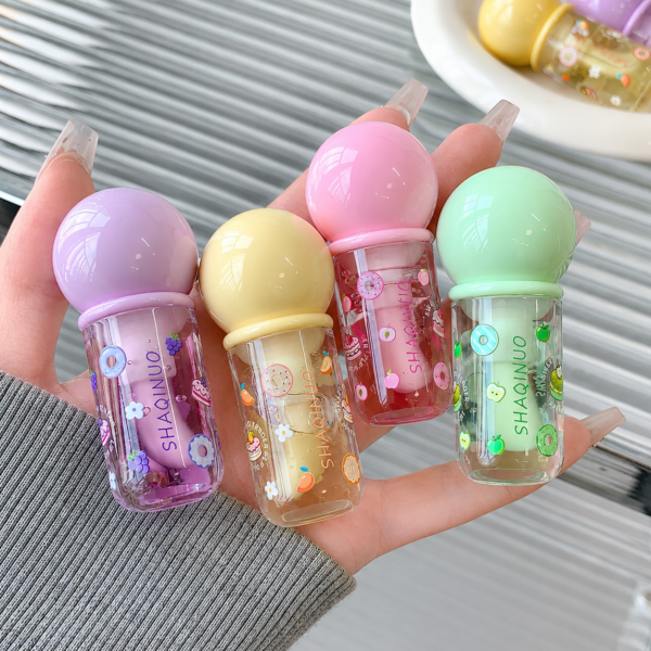 SHAQINUO Fruit Lip Oil Collection – 4-Piece Set