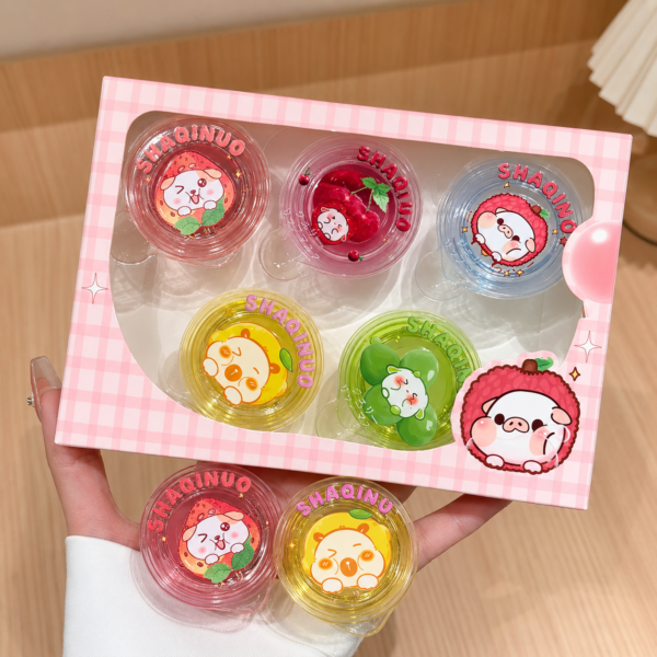 SHAQINUO Fruity Jelly Lip Mask Gift Set