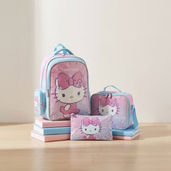 Sanrio Hello Kitty 3-Piece School Backpack Set