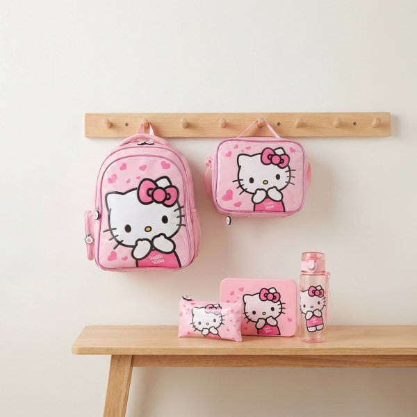 Sanrio Hello Kitty Print 5-Piece School Backpack Set