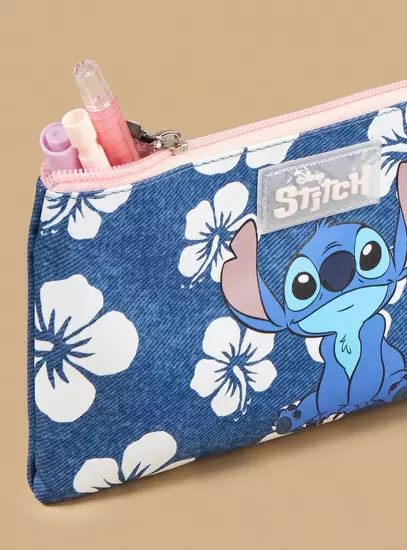 Stitch Print 5-Piece Trolley Backpack Set10