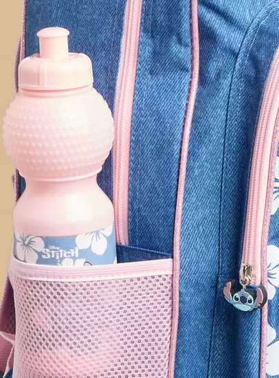 Stitch Print 5-Piece Trolley Backpack Set4