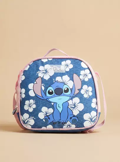 Stitch Print 5-Piece Trolley Backpack Set7