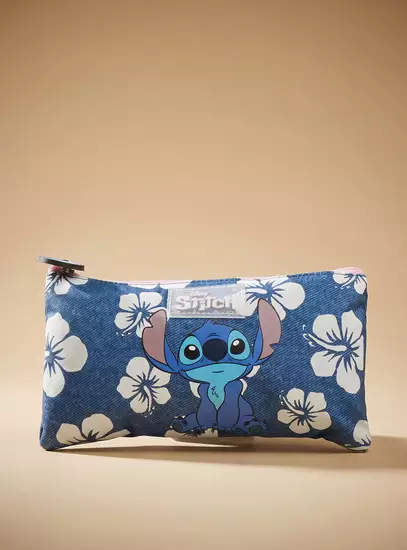 Stitch Print 5-Piece Trolley Backpack Set9