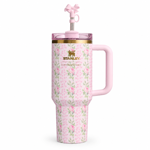 Sweet Rose Meadow Stanley Tumbler | 40 OZ