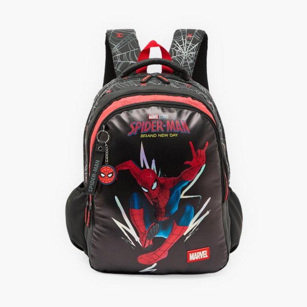 Spider-Man Print Backpack with Insulated Lunch Bag