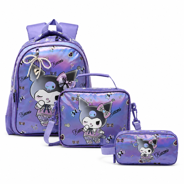 Sanrio Kuromi 3-Piece Shoulder Bag Set